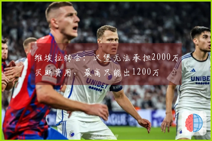 维埃拉转会：汉堡无法承担2000万买断费用，最高只能出1200万