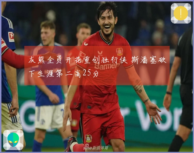 灰熊全员开花重创独行侠 斯潘塞砍下生涯第二高25分