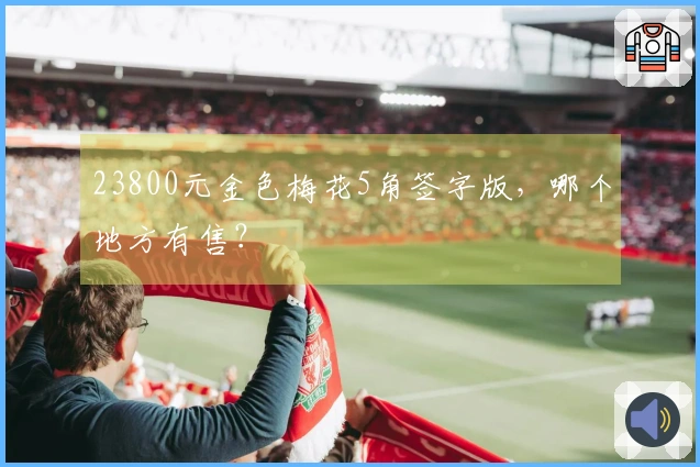 23800元金色梅花5角签字版，哪个地方有售？